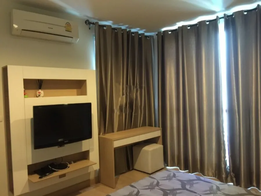 Condo for rent, Rhythm Ratchada, fully furnished, next to BTS, convenient to travel, do not miss!!