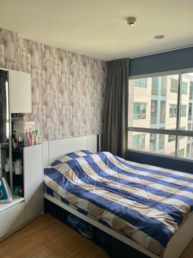 Condo for sale Lumpini Ville On Nut - Phatthanakan, 1 bedroom, 1 bath, built-in room, fully furnished, very cheap