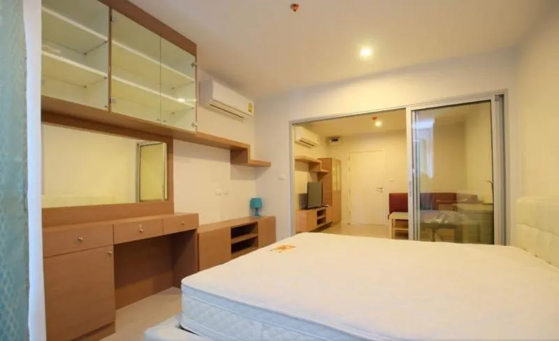 ปล่อยเช่า Aspire Rama 9 Fully Furnished เตียงไซด์ใหญ่จุใจ นุ่มมากนอนหลับสบายใครๆก็ชอบรีบเลย