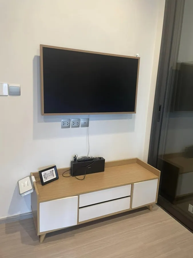 Condo for rent: Life Asoke Hype, high floor, very good atmosphere. Complete electrical appliances, all in one place, move quickly.