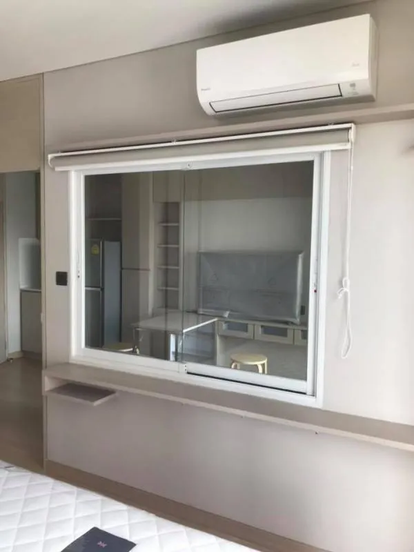 Lumpini Suite for rent, Phetchaburi-Makkasan, 1 bed, big screen TV, lie down and watch netflix chilling, don't let it slip away.