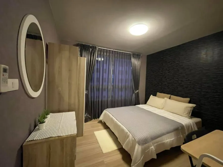 ให้เช่า plum condo paholyothin 89 ห้องตกแต่งเกินราคามาก ผนังวอลปังสุดๆ ให้ไว ไม่จองคือพลาดสุดๆ