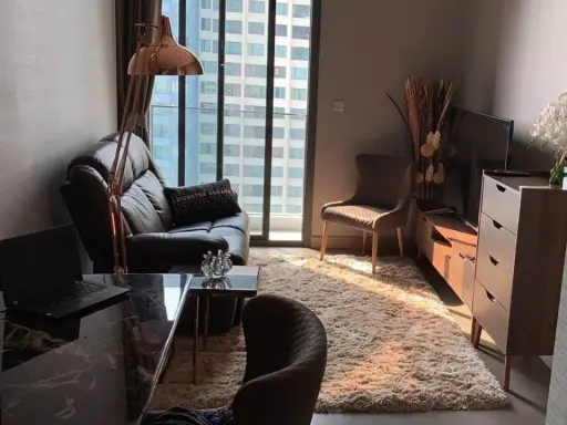 For sale: The Es at Singha Complex, high floor, 28th floor, beautiful city view, fully furnished, very worth booking. images