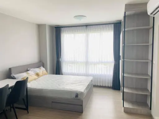 For rent, D Condo Campus Kamphaeng Saen, fully furnished, ready to move in, do not hesitate, book now !!