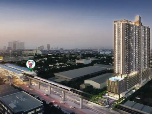 ขายดาวน์ Supalai Veranda Sukhumvit 117 ชั้น14 ระเบียงทิศใต้ แดดไม่ร้อน วิวเมืองสวยๆ พลาดแล้วเสียใจ images