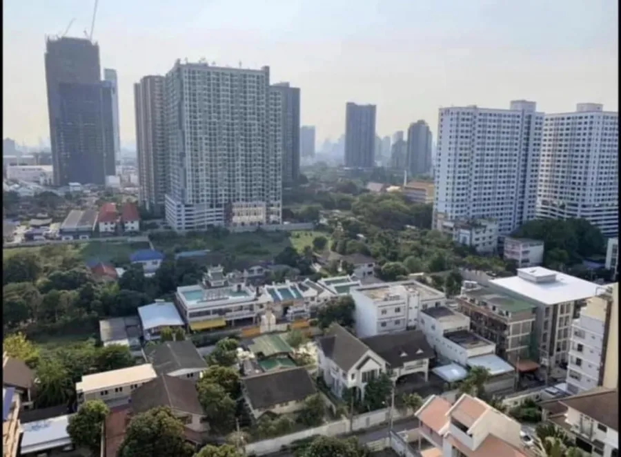 Condo for rent, Lumpini Ville Sukhumvit 77, beautiful room, good location, near BTS, convenient transportation, ready to move in, book now!