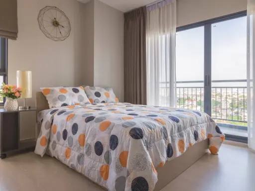 For rent Ideo Sukhumvit 115 ห้องใหญ่อยู่สบาย ชั้นสูง วิวเมือง ไม่มีตึกบัง ราคาดี รีบมาจอง images