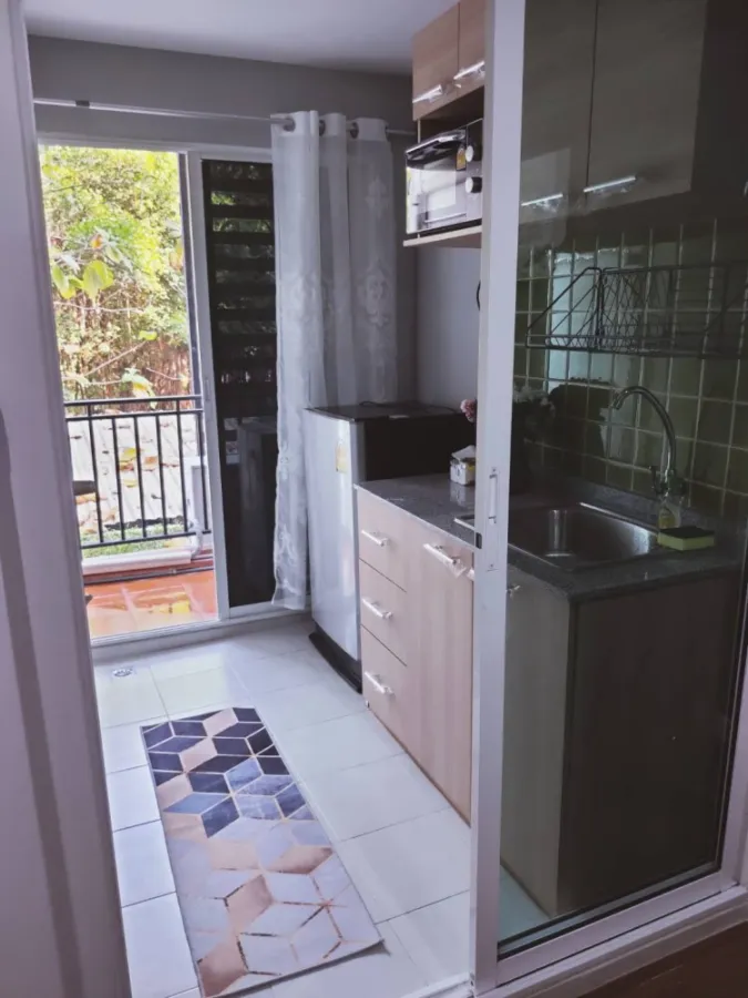 For rent, Regent Home 25 Tiwanon, nice room, affordable price, everything is finished here. Let me tell you that you shouldn't miss it in every respec