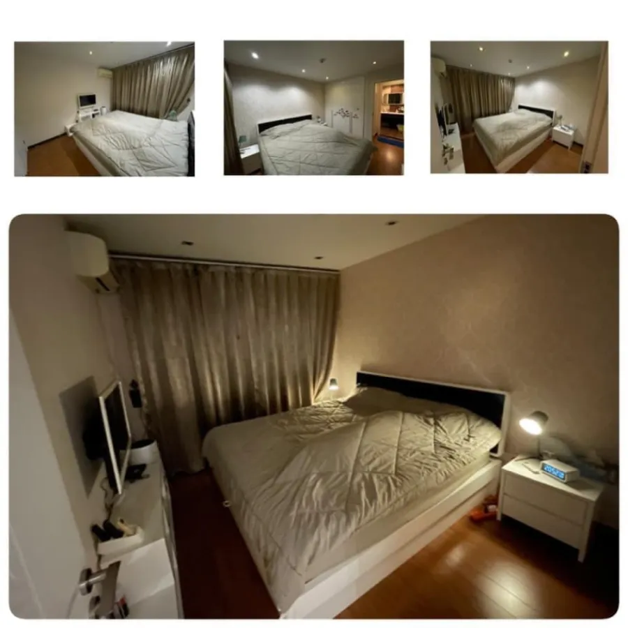 For sale, for rent, Ables Condo Lat Phrao 27, corner room, quiet, decorated room, ready to move in, don't wait.
