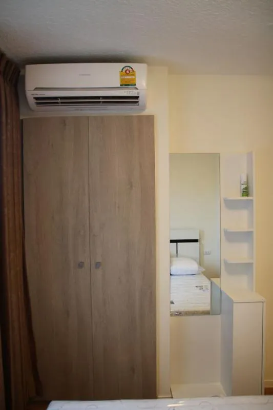 For rent lumpini ville onnut - ladkrabang 2, beautiful decoration, one bag Can go in Can't miss it