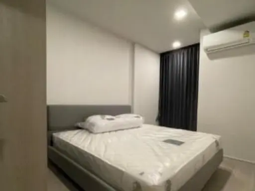 Condo for sale, Quintara Treehouse Sukhumvit 42, empty room, corner room, head of the bed not next to anyone. Room facing north