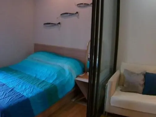 For Sale/Rent!! M Chatuchak Condo, 8th Floor, Building A. Beautiful unit with full furniture, ready to move in. Don't miss out!!