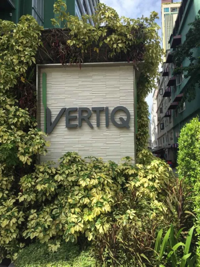 Condo for sale: Vertique Rama 4 - Siam, 2 bedrooms, 2 bathrooms, quiet, built-in kitchen. If you miss it, you'll regret it.