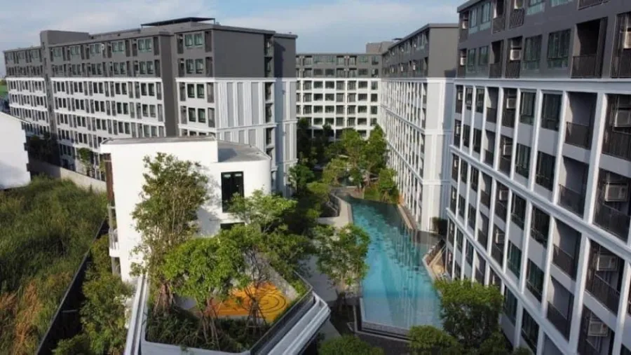 Sale D Condo Hideaway Rangsit Phase 4 Building C 7th Floor opposite Thammasat University Good price, hurry up!!