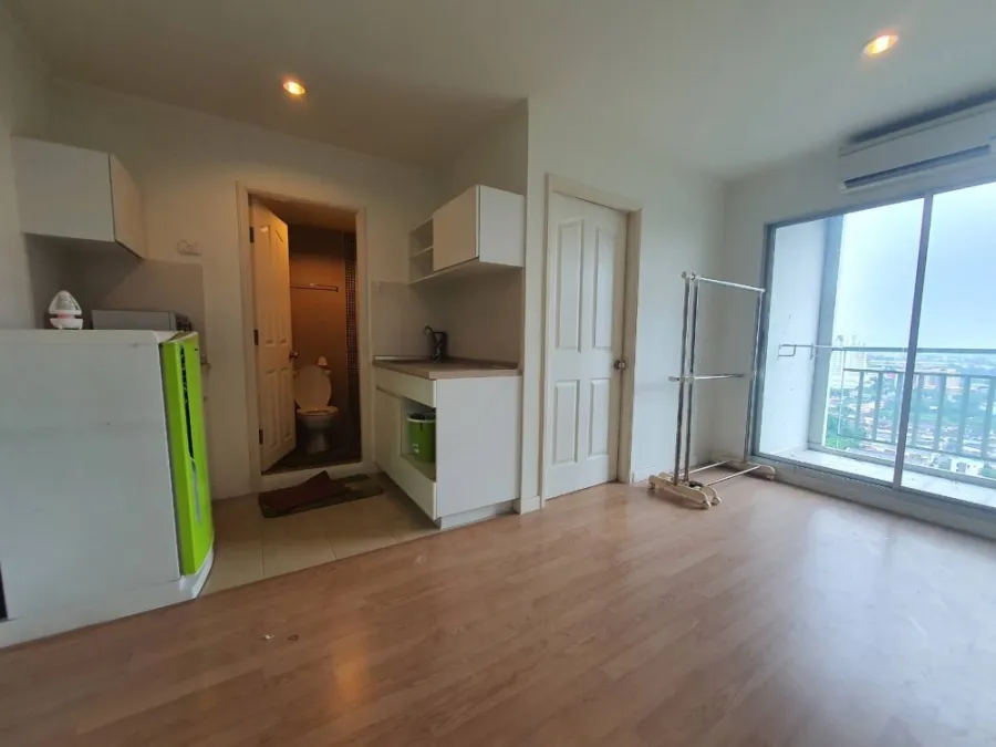 Condo for sale, rent Lumpini Ville Pad Kret-Chaengwattana, 1 bed, 1 bath, 26th floor, has a high view, friendly price, hurry to own it.