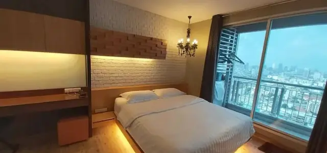 ขายคอนโด ริทึ่ม รัชดา ห้องแต่งสวย Renovate Built in ทั้งห้องแบ่ง layout เป็นสัดส่วนอย่างลงตัว วิวพาโนรามา จองเลย images