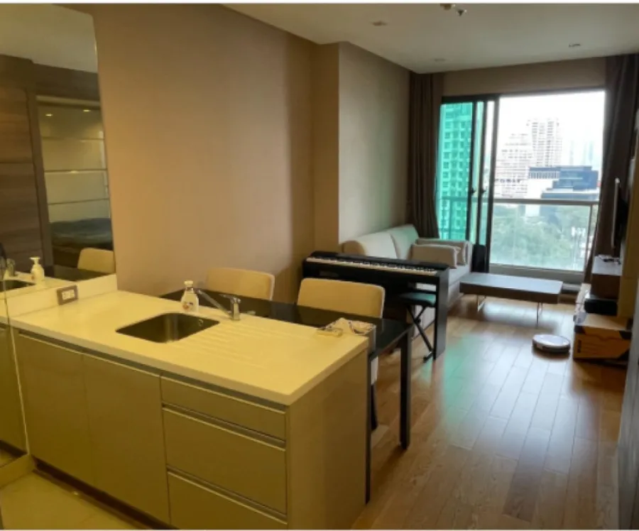 Condo for sale / rent, The Address Sathorn 1 bedroom, 1 bath, fully furnished room, ready to move in, book now.