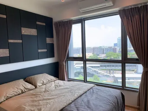 Whizdom Station รัชดา–ท่าพระ ให้เช่า ห้องหัวมุม วิวสระว่ายน้ำ ไม่มีตึกบัง ใกล้ BTS ตลาดพลู สะดวกสุด images