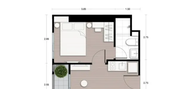 ขาย Nue District R9 ชั้น 8 ตำแหน่งดีที่สุดในชั้น แถมเฟอร์นิเจอร์ให้ครบ ครบ จบ ที่เดียว images