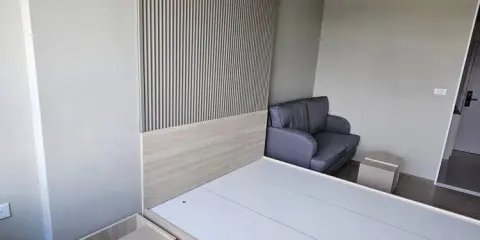 ขาย D Condo พนา ห้องน่าอยู่ โทนสีสบายตา พร้อมเครื่องใช้ไฟฟ้าครบ จองด่วนๆได้เลย