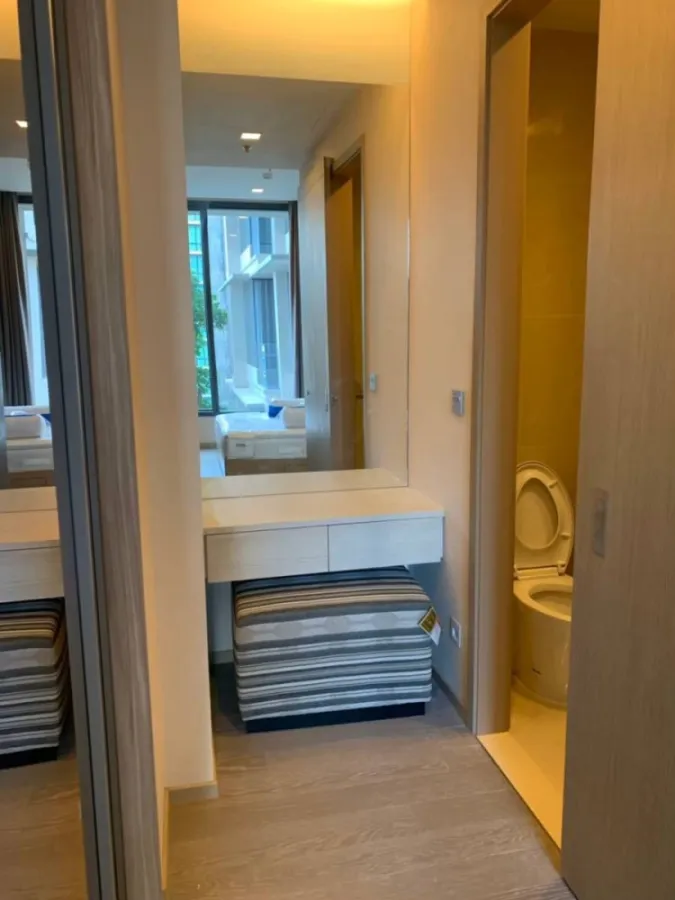 For rent!! The Esse Asoke condo, decorated in a simple, luxurious style, comfortable for the eye, the atmosphere is very pleasant, hurry up!!