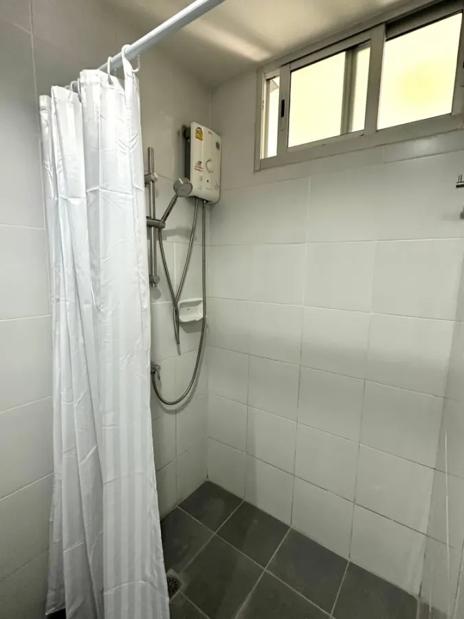 For rent: My Condo Sukhumvit 103, 1 bedroom, 1 bathroom, fully furnished and equipped with electrical appliances. Good like this, reserve now.