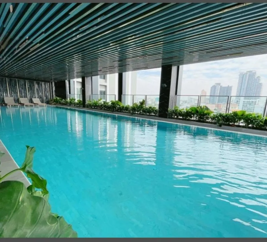 For rent, Ideo Ratchada-Sutthisan, 22nd floor, good view, no block, built-in furniture, nice room, can't reserve anymore