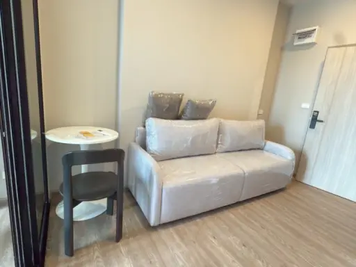 ให้เช่า Plum Condo New West Bangyai ห้องพร้อมอยู่ เฟอร์พร้อม ชั้นสูง จองเลย