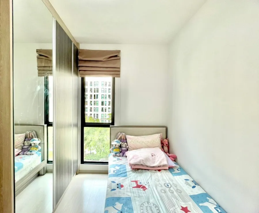For sale, Unio Sukhumvit 72, Building B, 5th floor, fully furnished room. Ready to move in immediately. Hurry up to reserve now. Don't miss it.