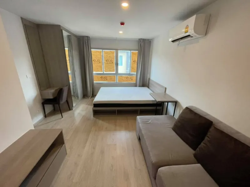 ให้เช่า คอนโด เอลลิโอ เดล มอสส์ พหลโยธิน 34 ชั้น 8 ตึก B ทุกอย่างครบครัน หิ้วกระเป๋าเข้าอยู่ได้เลย