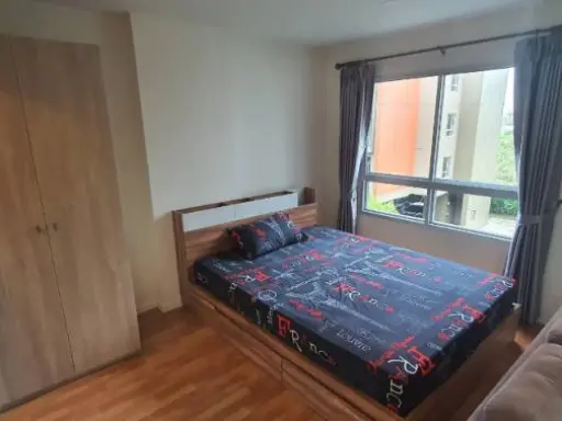 Urgent for rent !! Condo Lumpini Ville Lasalle-Bearing, fully furnished, good location, near BTS Bearing, do not miss !!