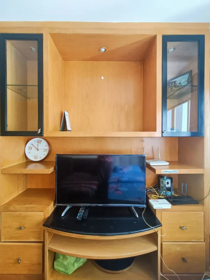 For rent, Wittayu Complex, 26th floor, city center, beautiful view, fully furnished, ready to move in, don't miss it