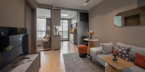ให้เช่า The Room Sukhumvit 38 ห้องกว้างขวาง ตกแต่งสวยสุดปัง มาพร้อมครัวบิวท์อิน คุณไม่ควรพลาด