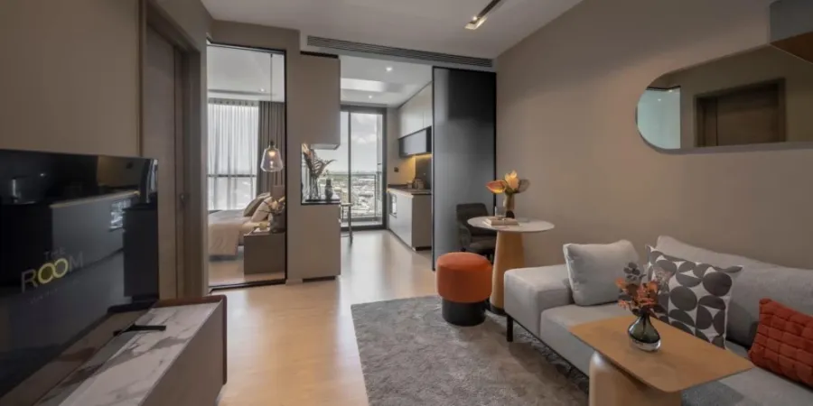 ให้เช่า The Room Sukhumvit 38 ห้องกว้างขวาง ตกแต่งสวยสุดปัง มาพร้อมครัวบิวท์อิน คุณไม่ควรพลาด