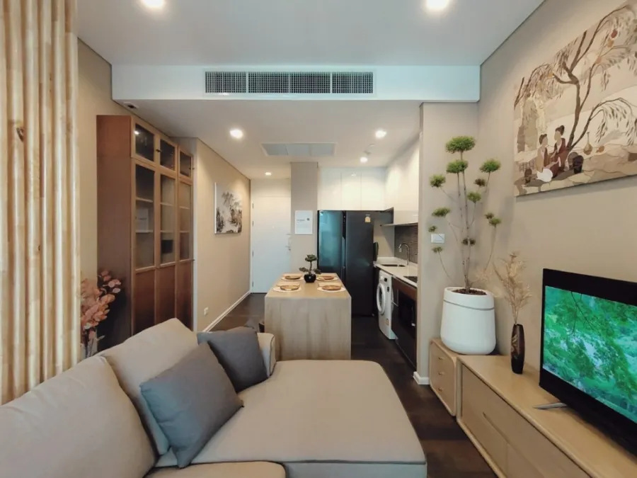 For sale The Saint Residences ห้องแต่งน่าอยู่ พร้อม Built in อย่างดี ราคาอย่างคุ้ม รีบมาจับจองเลย