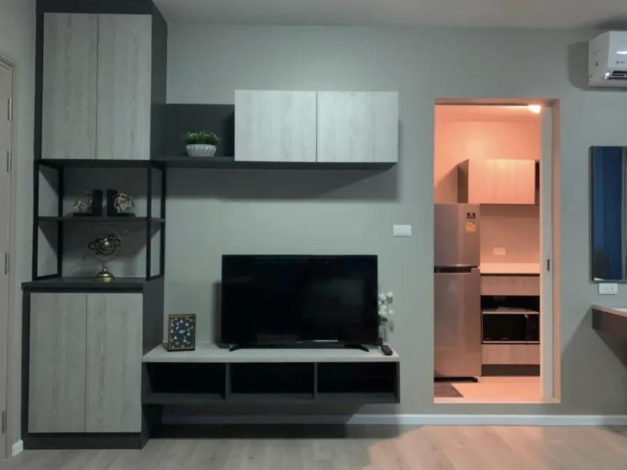 ให้เช่า D Condo Campus Dome Rangsit Phase 3 ชั้น 2 วิวสระ ห้องตกแต่ง สวย น่าอยู่ ห้ามพลาดจ้า