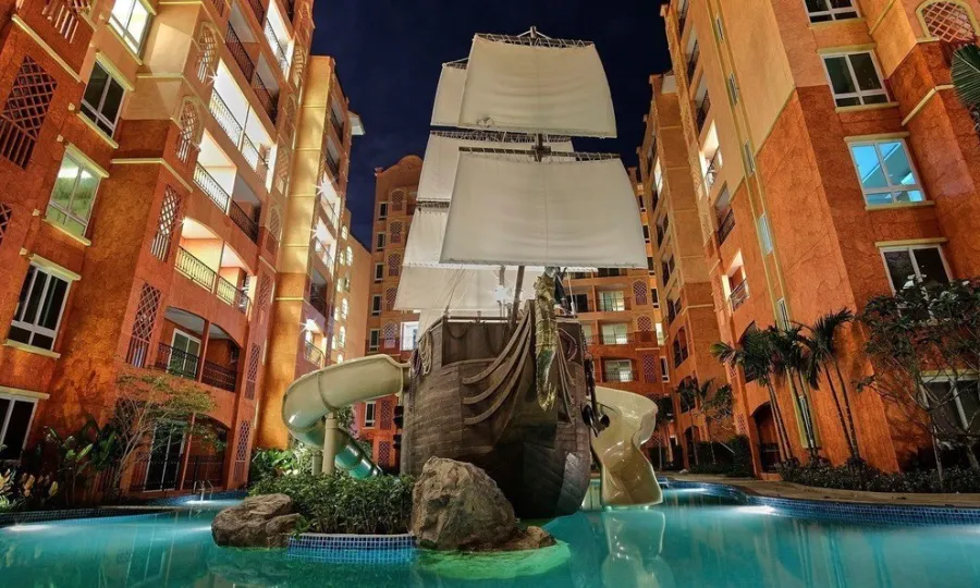 ให้เช่า seven seas condo resort jomtie ห้องพร้อมอยู่ เฟอร์พร้อม รีบจองเลย++++