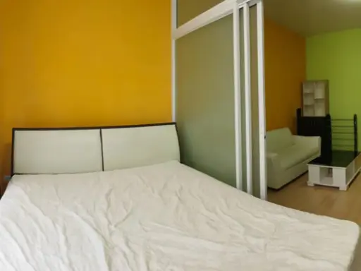 Sell / rent Be You Chokchai 4, separate the kitchen. Dress up with style and bright colors. Book now.