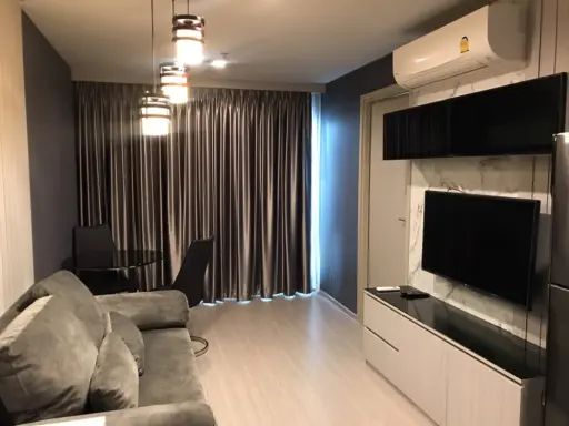 For rent, for rent, Life Ladprao, beautiful room, new Inside the built-in wall well Premium furniture. Book now. images