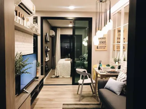 ให้เช่า คอนโด น็อตติ้ง ฮิลล์ สุขุมวิท 105 วิวตรงกลางสวน บิ้วท์อินทั้งห้อง ห้ามพลาด!!! images