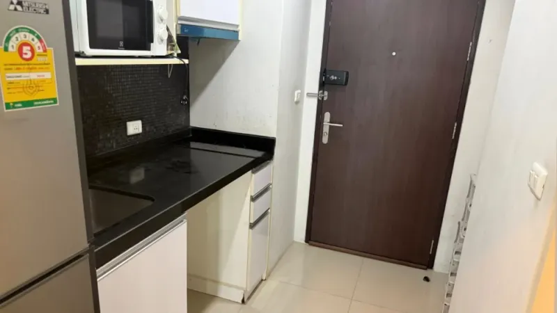 ให้เช่า Bangkok horizon p48 ห้องตกแต่งสไตล์มินิมอล ห้องสว่าง ขาวคลีนๆ พร้อมเข้าอยู่
