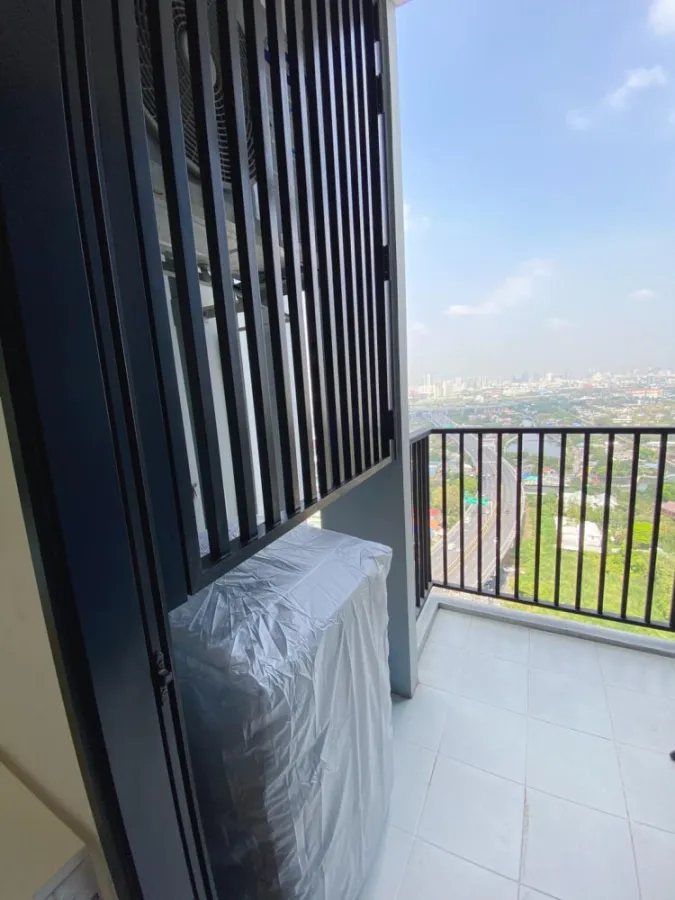 Condo for rent, The Base Rama 9 - Ramkhamhaeng, city view, clear view, unblocked view, separated room