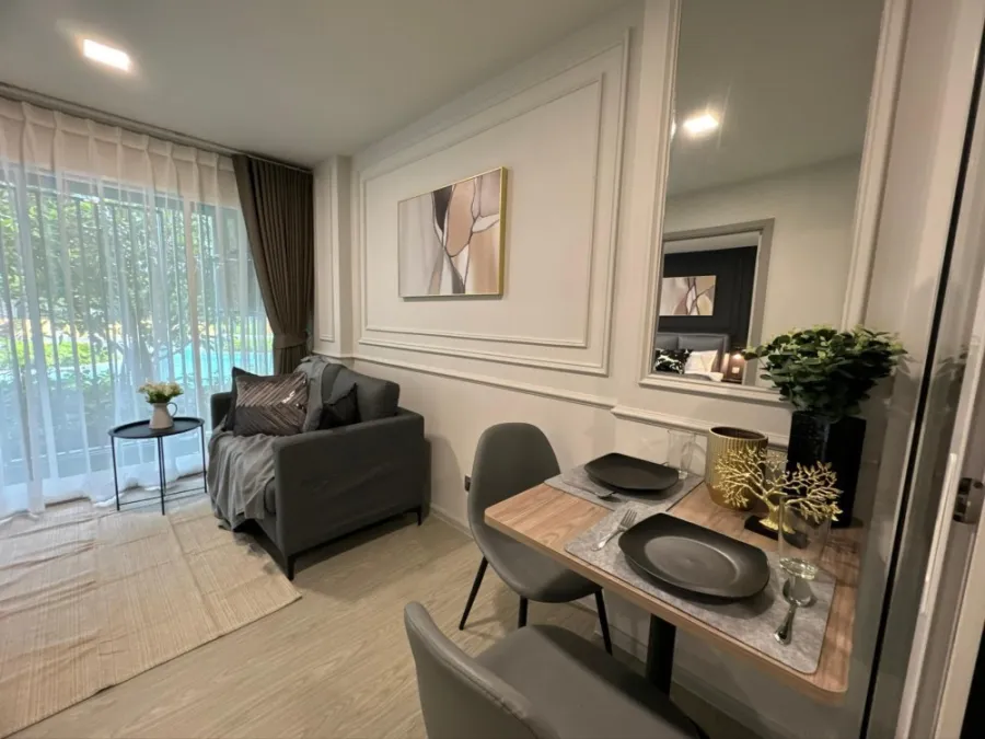 ปล่อยเช่า kave town island 1 bedroom smart pool แต่งพร้อมอยู่ คุณต้องไม่ควรพลาดเลย