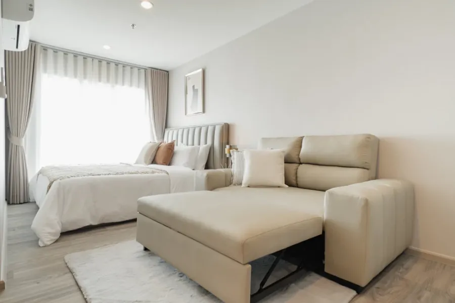 ให้เช่า Regent Home Bangna ห้องแต่งสวยคุมโทน มาพร้อมสิ่งอำนวยความสะดวกครบครัน ดีแบบนี้จะรออะไร