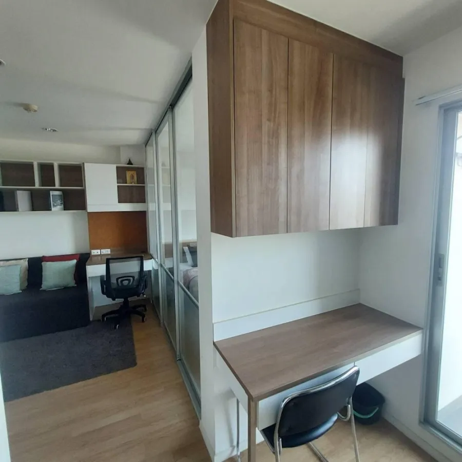 Condo for sale, Lumpini Ville On Nut 46, nice room, proportion, fully furnished, 6th floor, good view, good price, hurry to book