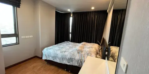 ขาย/ให้เช่า คอนโด Casa Condo-Asoke Dindeang ห้องมุมไม่ติดใคร ตกแต่งอย่างดีทั้งห้อง สนใจรีบจองเลยจ้า