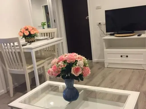 Condo for rent, Knightsbridge, Sukhumvit 107, 2 bedrooms, 1 bath, corner room, beautiful decoration, ready images