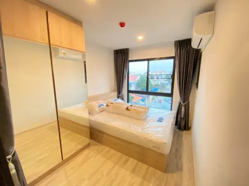 Condo for rent, Hi Sukhumvit 93, Building C, 3rd floor, corner room, fully furnished, affordable price, don't miss it!