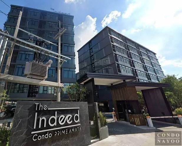 For sale: The Indeed Condo, Amata, 2nd floor, separate rooms, fully exposed to nature, hurry and reserve to be the owner.