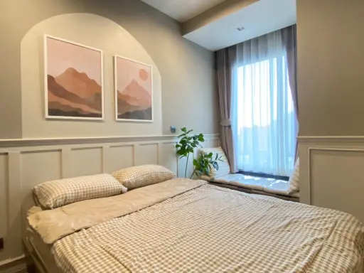 For rent!! Condo M Chatuchak, 2 bedrooms, beautiful room, fully furnished, hurry and reserve now!!